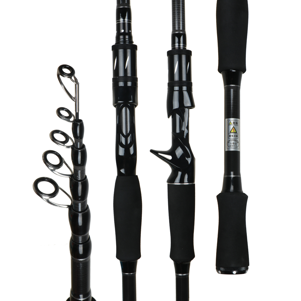 Fishing Rod Surf - Joran Pancing Teleskopik 1.8-2.7m, Ringan, Ultralight,