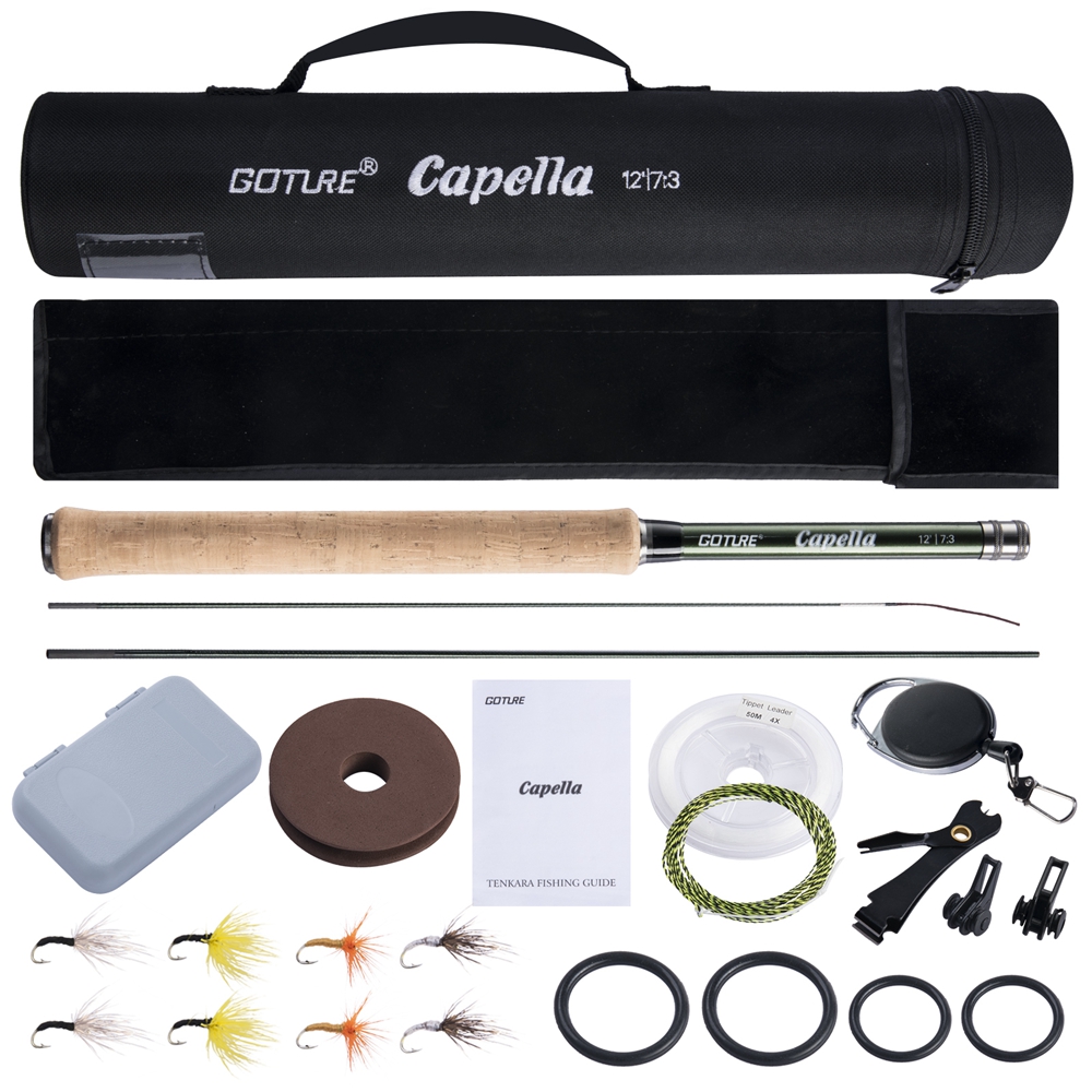 Goture Set joran pancing Tenka - Fishing Rod Carbon Fiber ulasan dan harga