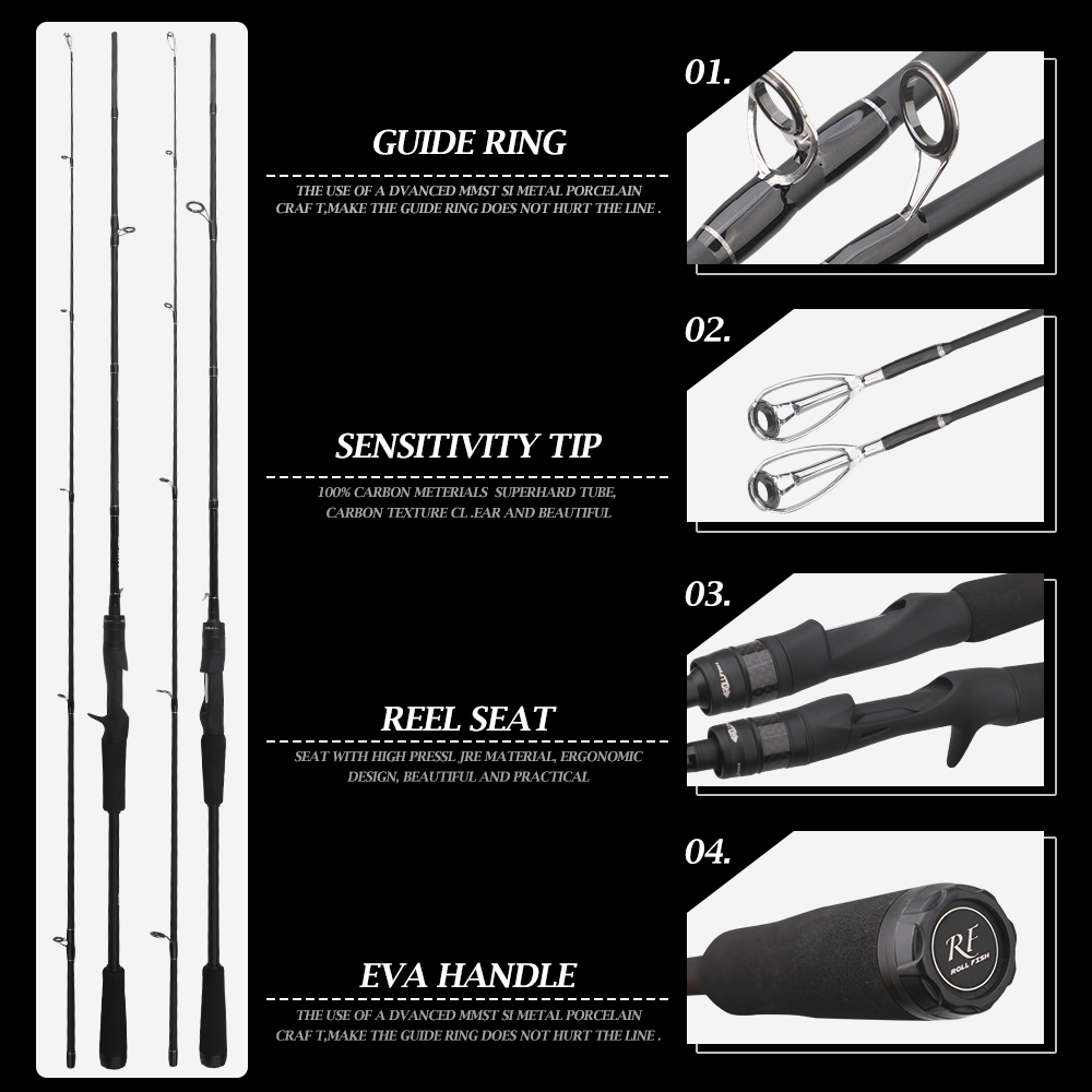 ROLLFISH Joran Pancing Serat K - Fishing Rod Surf ulasan dan harga